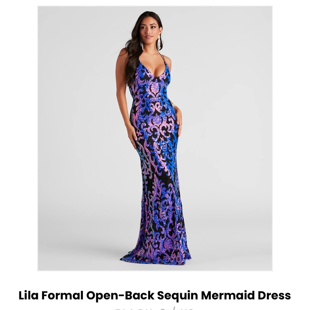 Sequin formal dress, windsor Sz L